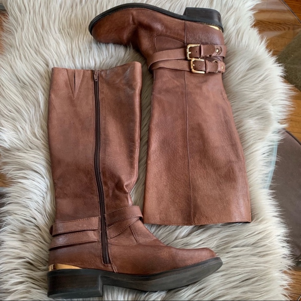 Steve Madden Aktor Brown Knee High Boots 9.5